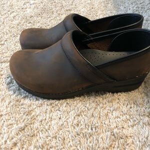 Dansko Leather Clogs